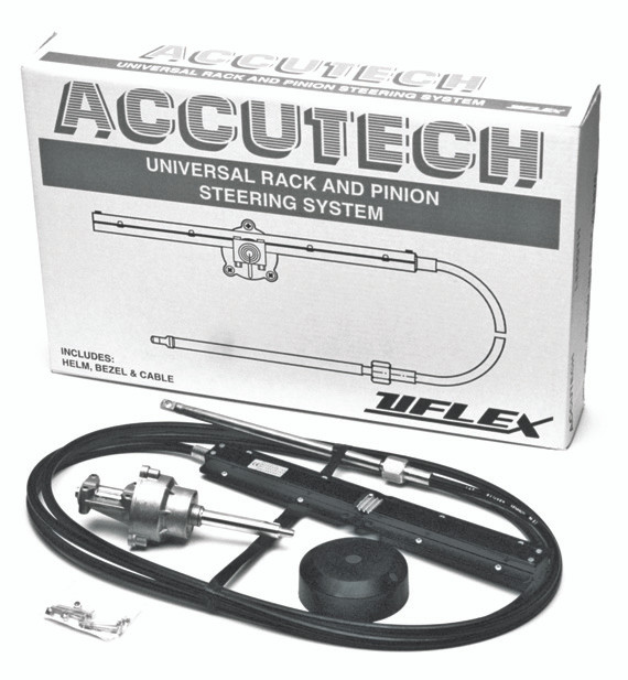 Uflex - Accutech No Feedback Rack Steering Package - Uflex Usa (accutech11)