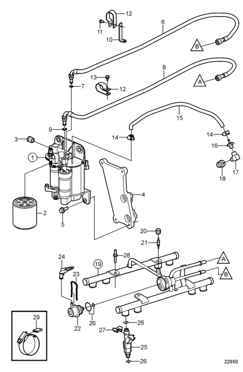 Volvo Penta - Cover - Volvo Penta (3861999)