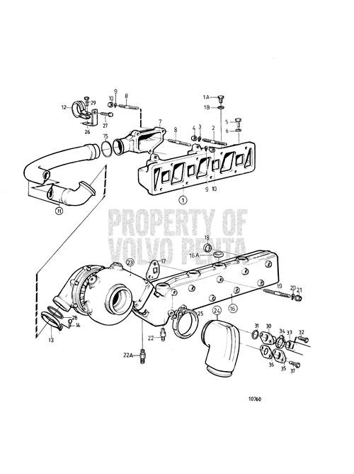 Volvo Penta - Gasket(v2) - Volvo Penta (23557470)