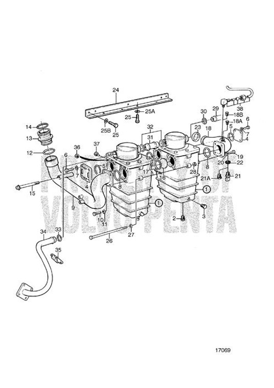Volvo Penta - O-ring - Volvo Penta (949805)