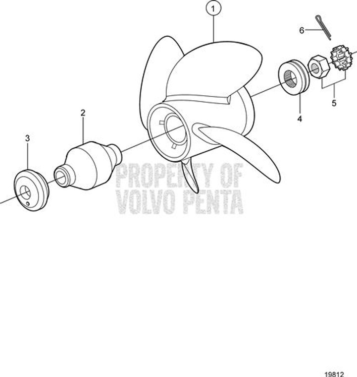 Volvo Penta - Propeller Bushing (3587601)