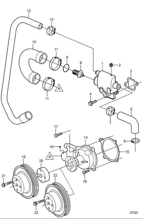 Volvo Penta - Screw - Volvo Penta (3858499)
