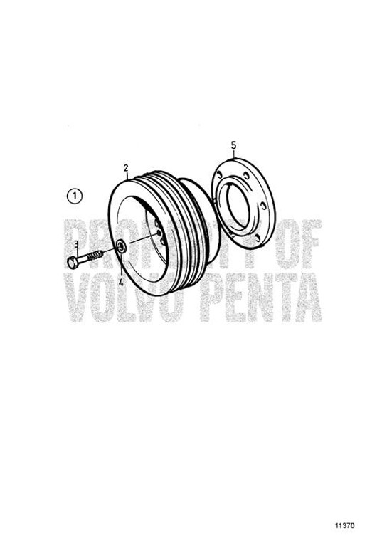 Volvo Penta - Screw (60113216)