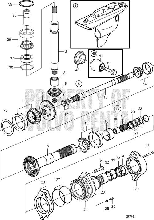 Volvo Penta - Six Point Socket Screw - Volvo Penta (984450)
