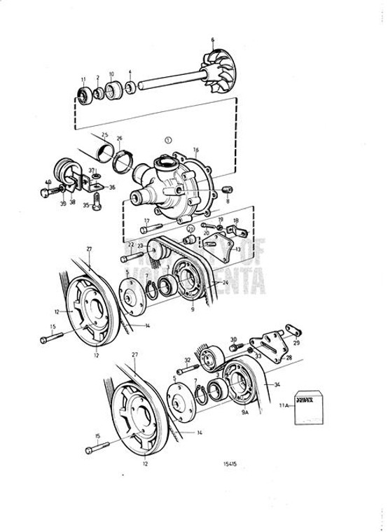 Volvo Penta - Tension Pulley - Volvo Penta (861563)