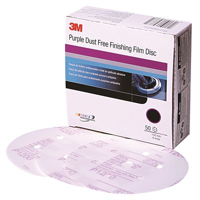 3m - Hkt Prpl 6" P1500 50bx - 30667