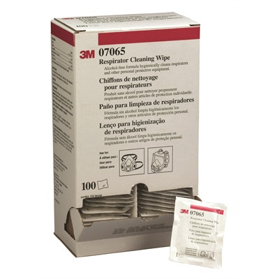 3m - Resprtr Clean Wipe 100/b - 7065