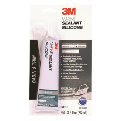 3m - Slcn Clr Md/res 3oz Tube - 8019