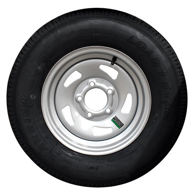 Americana Tire & Wheel  - St175/80d13 C/5h Bld Sil - 3S967