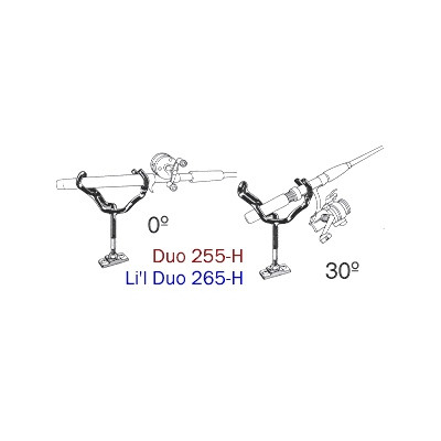 Black River Tools - Duo Rod Holder Left Thre - 255-HL