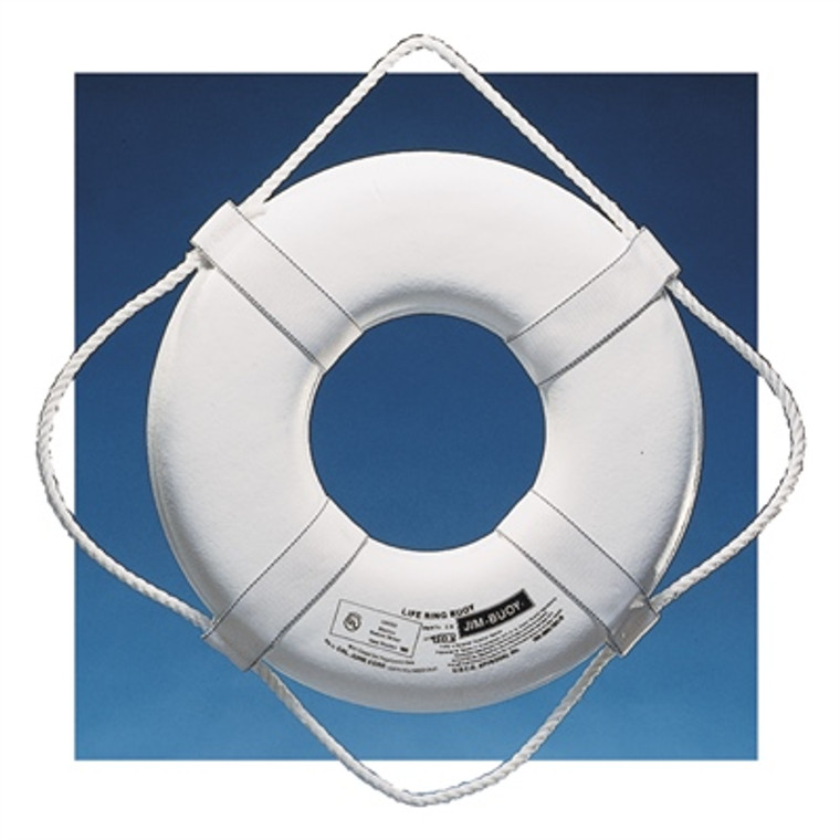 Cal-june  - Ring Buoy White 19" - JB-19