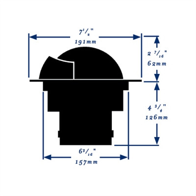 E S Ritchie & Sons - Compass Sprsprt Flsh Blk - SS-5000