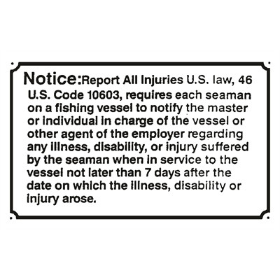 Hardline Products - All Injuries Decal - 659373