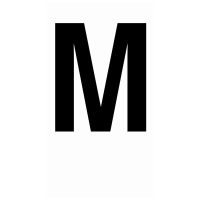 Hardline Products - Letter M - 17312