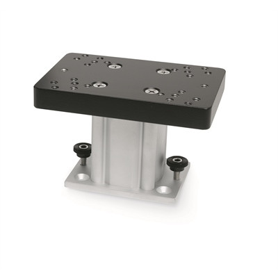 Johnson Outdoors  - 4"alum Fixed Base Ped Mt - 1904030