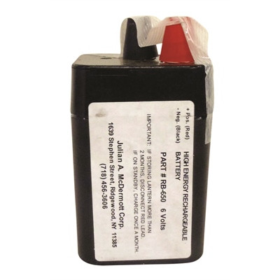 Julian A Mcdermott  - 6v Rech Batt F/888 Led - BP650L