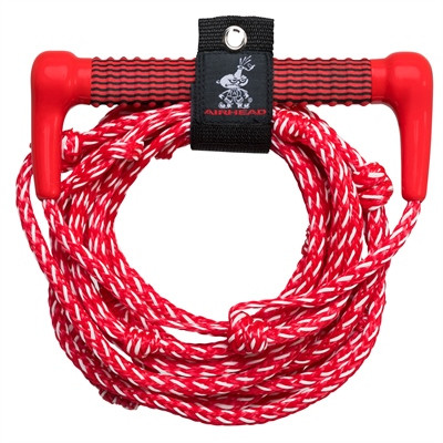 Kwik Tek - Wakesurf Rope 25' Red - AHWS-R02
