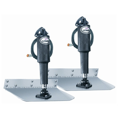 Lenco Marine  - Trim Tab 12x12 W/led Swh - 15109-103