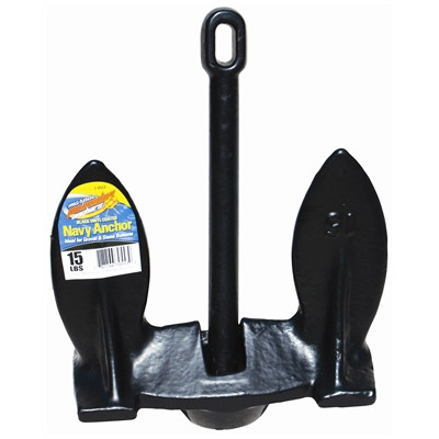 Marpac - Anchor Navy Black Vinyl Coated 10# - 7-0552