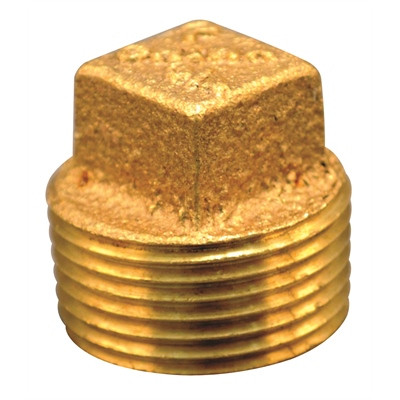Midland Industries - 3/8" Plug- Brass - 28-086