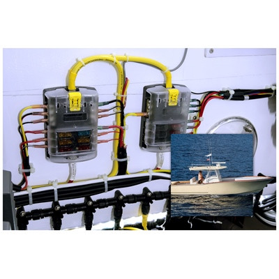 Navico Group Americas - Maro - 6 Fuse Block St W/grnd - 5025-BSS