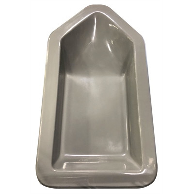 Palmer Mfg - Foot Pedal Recess - Wht - RFP-W