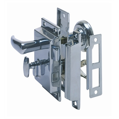 Perko - Display Pack - Rim Lock Set Box Strike - 0918 DP0 CHR