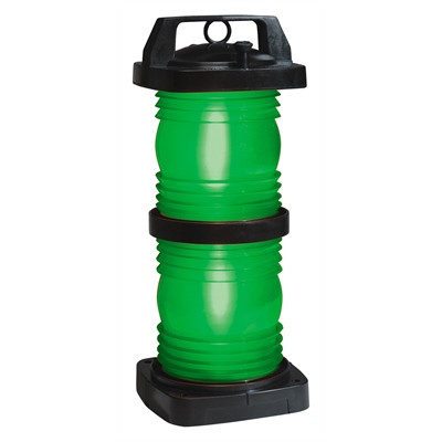 Perko -mmercial Lights - Plstc Dbl Allrnd Lite Gr - 1368 GE0 BLK