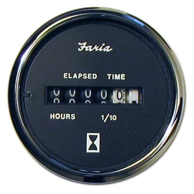 Riverside Mfg - Ss Blk Hourmeter - 13715