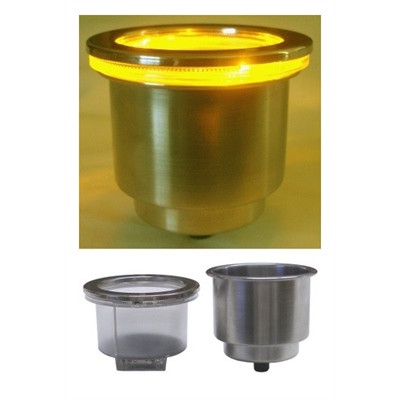 S & M Marine Products - Battery Cup Holder Ylw - LBH-RDI-YEL