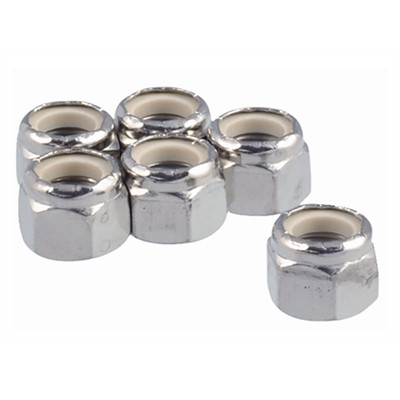 Seastar Solutions - Fcp Nut 1/2" Brs Nyl 6pk - HF6008