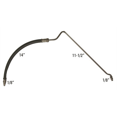 Sierra - Mry Power Trim Hose - 18-2115