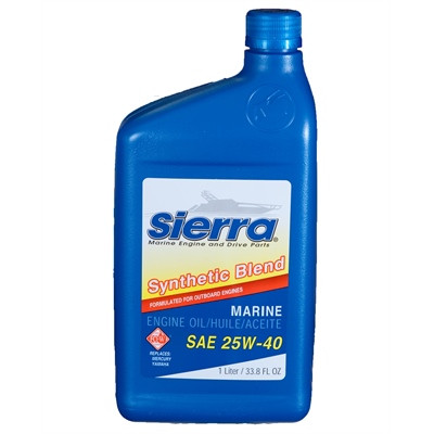 Sierra - O/b Oil 25w40 Synthc Ltr - 18-9440-8