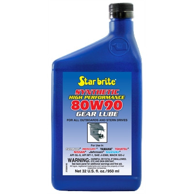 Star Brite - Lwr Unit Synth 80w90 Qt - 27232