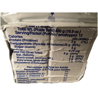 Survitec Group - 2400kcal Food Ration - 2400IMO