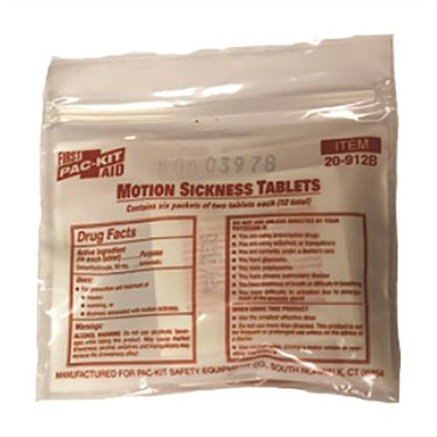 Survitec Group - Anti-seasickness Pills - 50-20-912B