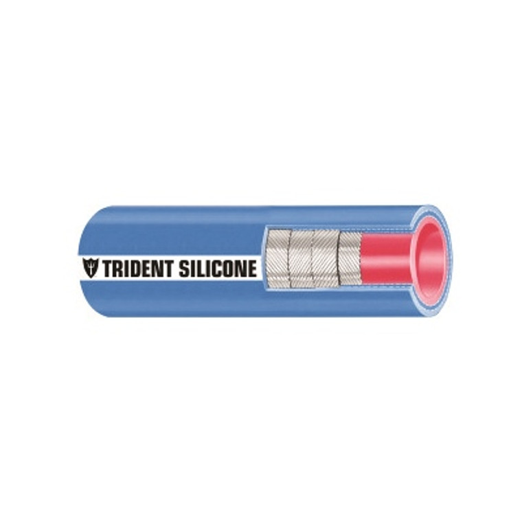 Trident Rubber  - Bl Silicone Hose 4" X 3' - 202V4000-36 Trident Rubber  - Bl Silicone Hose 4" X 3' - 202V4000-36