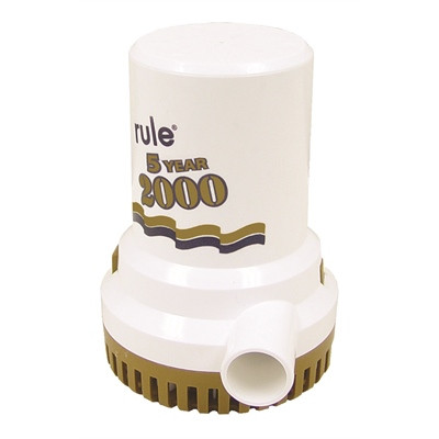 Xylem  - Pump 12v 2000 Gph Hd - 9