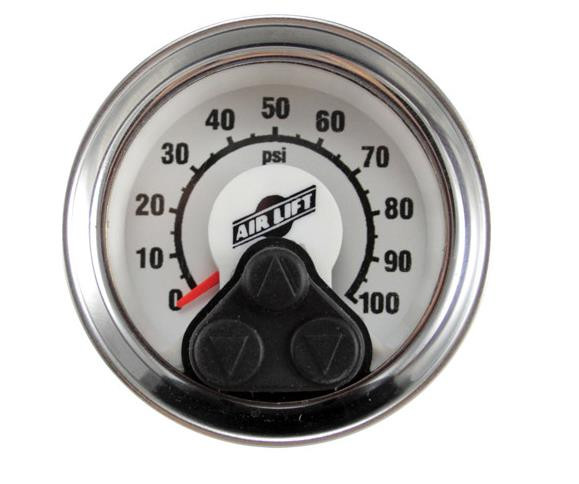 Air Lift - Gauge 2' Single Analog - 25194