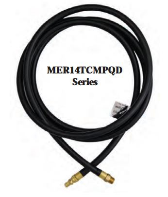 Ap Products - 1/4' Hp Hose Qd 72' Pkg - MER14TCMPQD-72P