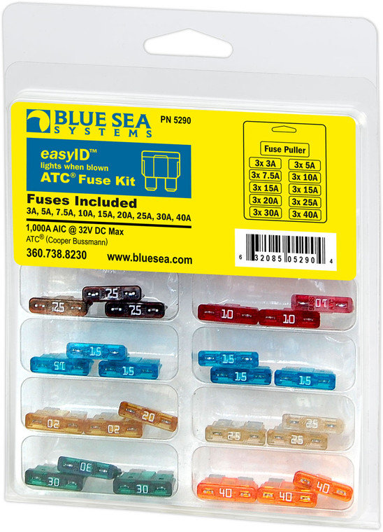 Blue Sea - Fuse Atc Easyid - 5290-BSS