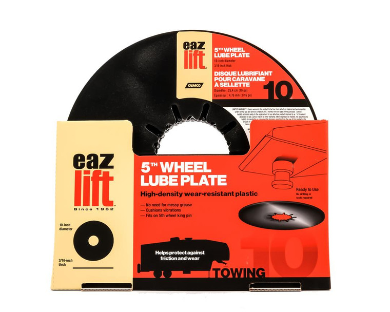 Camco - 10' 5th Wheel Lube Plate - 44665