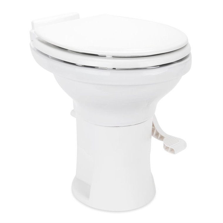 Camco - Gravity Toilet  White - 41710