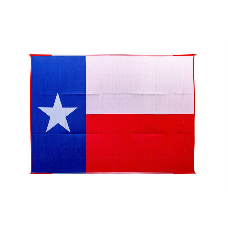 Camco - Outdoor Mat 9x12 Texas Flag - 42860