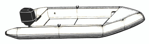 Carver - Boat Cover Inf-11 Sport Inf - 7INF11F-10