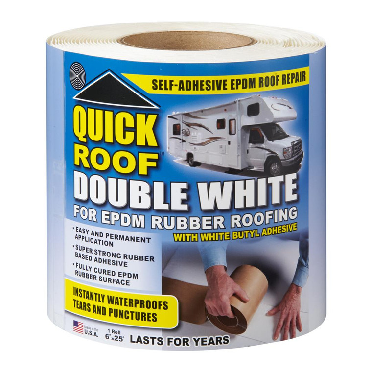Cofair Prod - New White Butyl Epdm Quick Roof 6'x - WRQR625