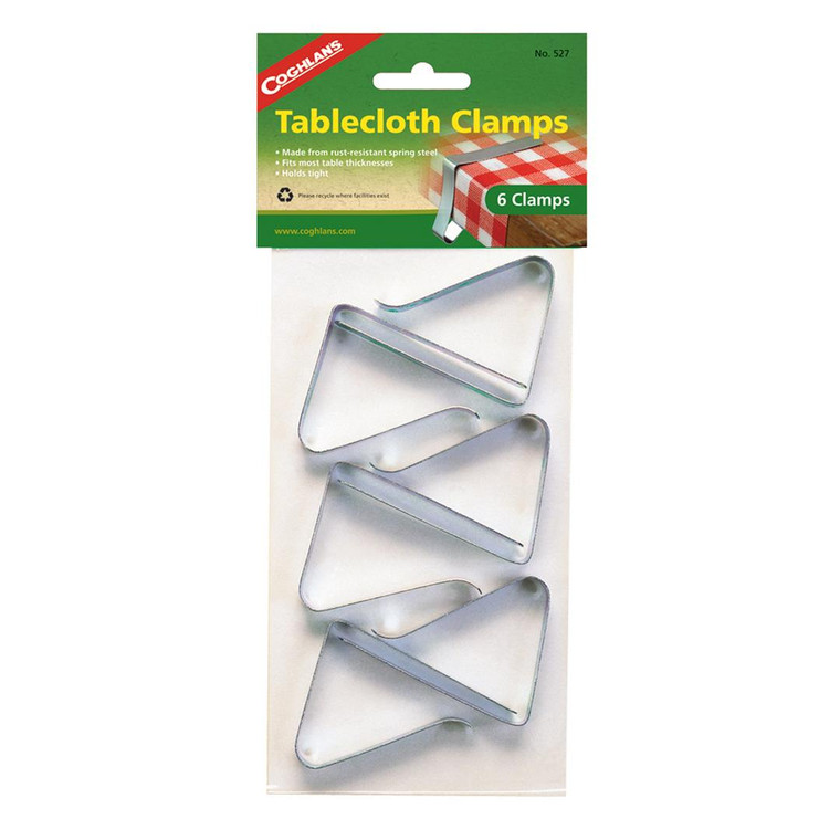 Coghlan's - 6pk Tablecloth Clamps - 527