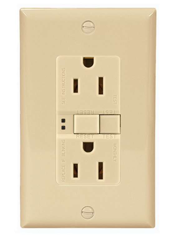 Cooper Wire - 15a Self-test Gfci Ivory - SGF15V