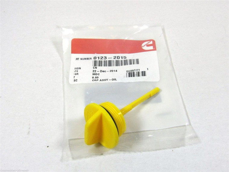 Cummins Nw - Cap Asm Oil - 123-2015