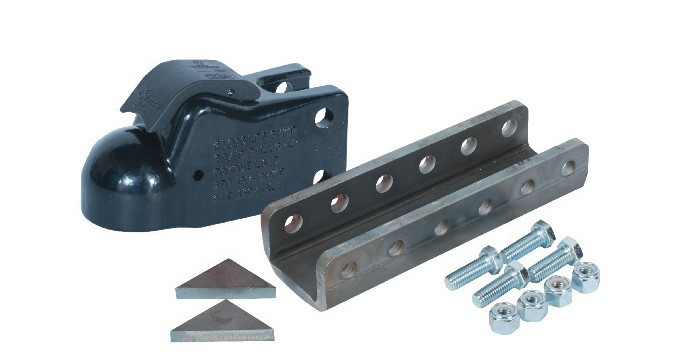 Demco - 2.3125 Channel Mount Kit Plated - 6125-95